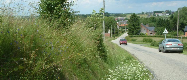 Communes participant à la convention Bords de routes
