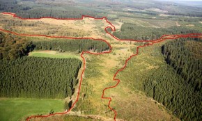 Vue aérienne RND Troufferies 2010