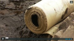 LIFE Haute-Fagnes - Vidéo - digues en tourbe + geotextile
